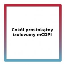 Cokół prostokątny izolowany mCDPI